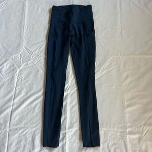 Lululemon Fast and Free HR Tight 25" True Navy